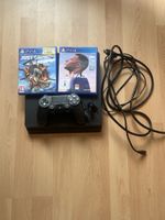 PS4 Konsole + 1 Controller + 2 Spiele