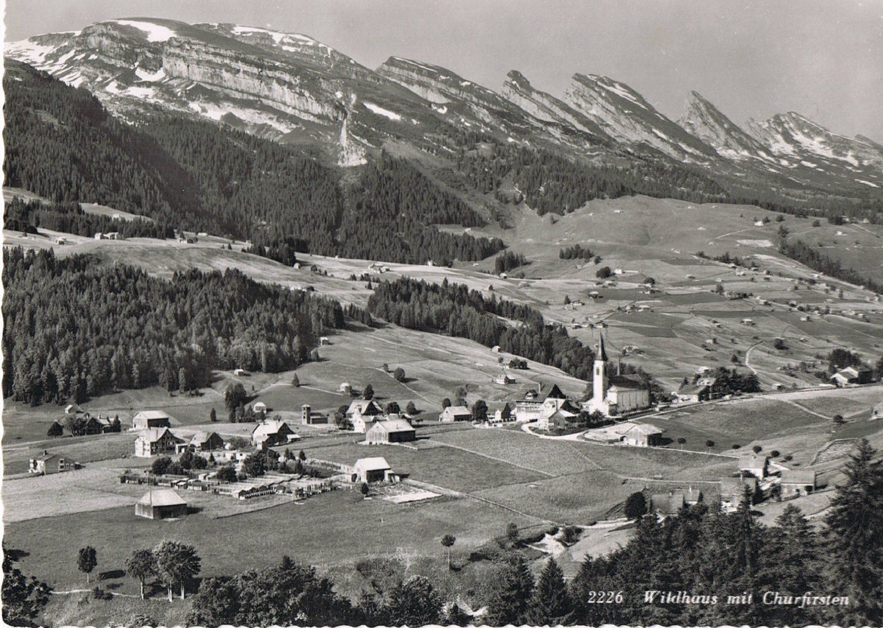 Cartoline postali: WILDHAUS vor 70 Jahren – Usato da Buchs AG venduto da Baerfisch