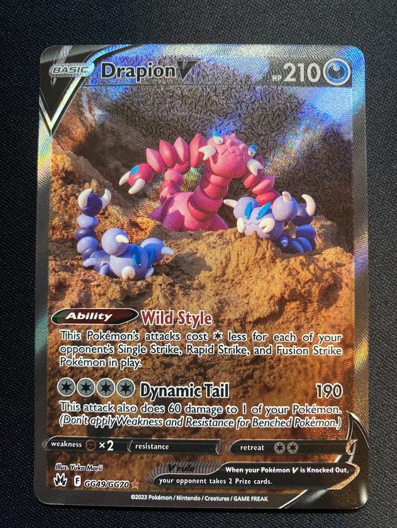 Drapion V Crown Zenith GG49/70 EN Kaufen auf Ricardo