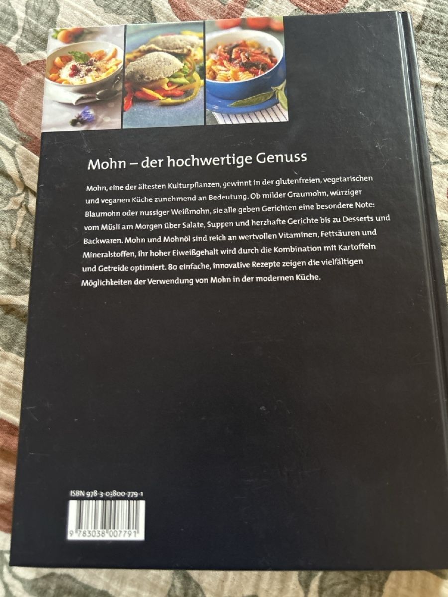 Libri: Kochen und backen mit Mohn - Modesta Bersin – Nuovo (secondo la descrizione) da densbüren venduto da Oldaden 1
