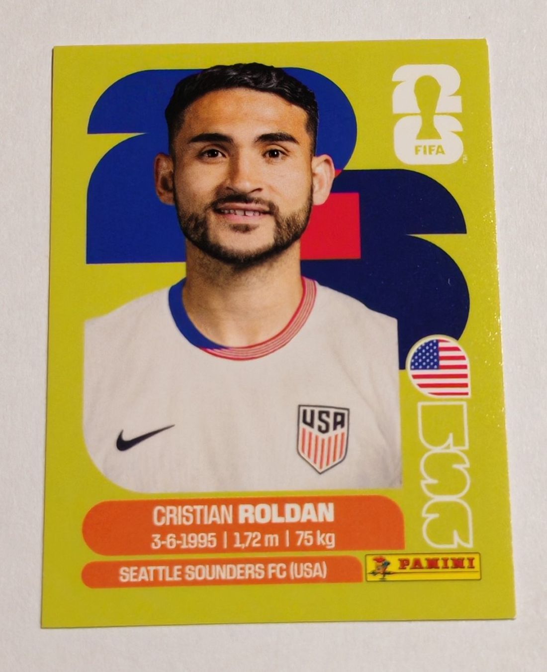 Panini Sammelbilder & Trading cards: Cristian Roldan - USA 11 – Neu (gemäss Beschreibung) aus Rietheim von Squaley