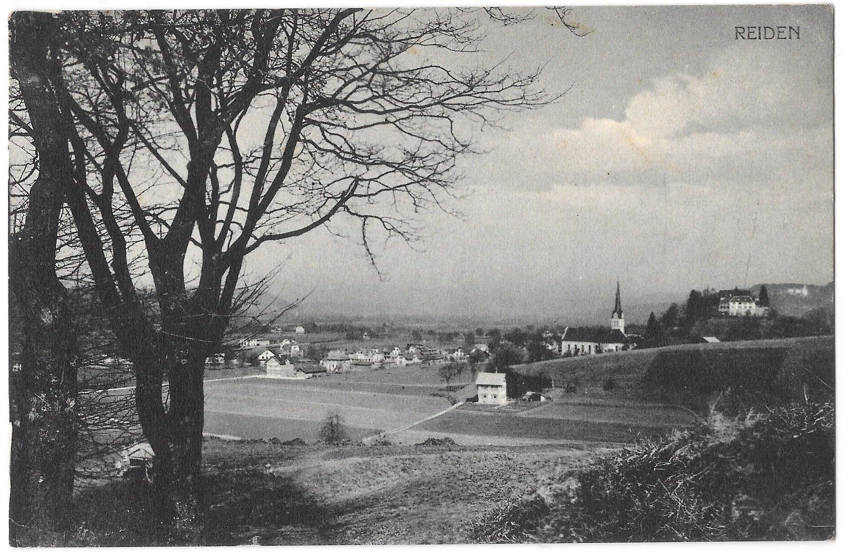Cartoline postali: Reiden Gesamtansicht – Usato da Olten venduto da clotaldi