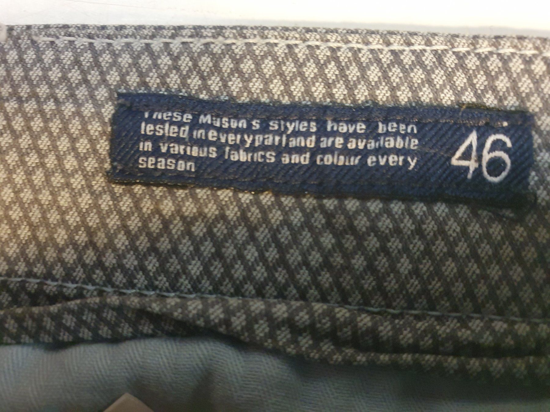 Pantaloni: Mason Hose karriert grösse 46 – Usato da Zürich venduto da loosebone 6