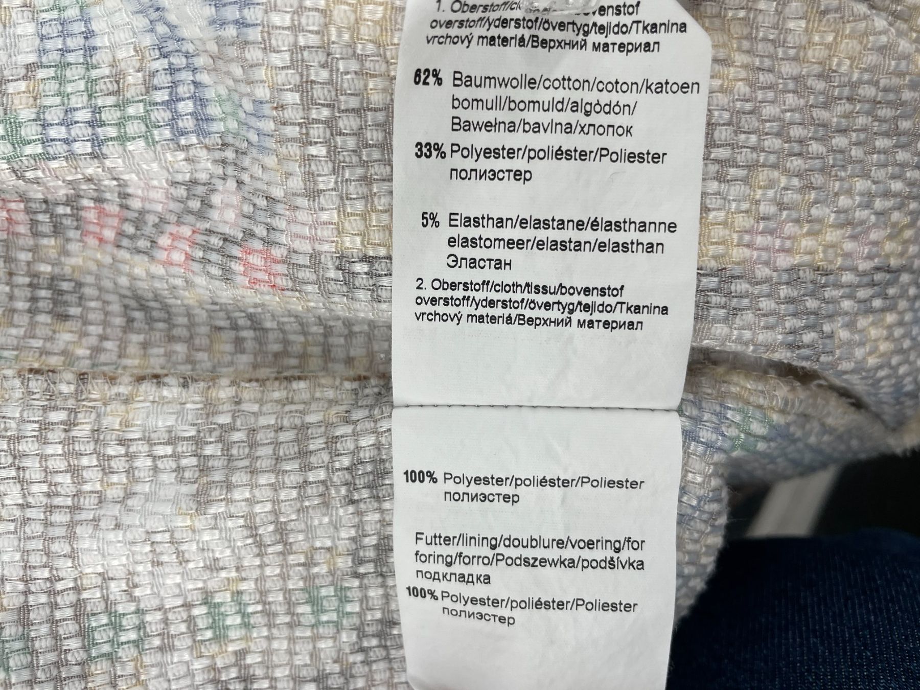 Giacche: BIANCA Blazer multicolore avec bras 3/4, Taille 42 – Usato da Lausanne venduto da PlusValue_Lausanne 5