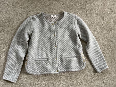 Cardigan gris Cyrillus 14 ans