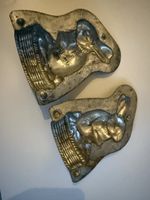 Hasen- und Enten-Formen für Schokolade Osterzeit Metall