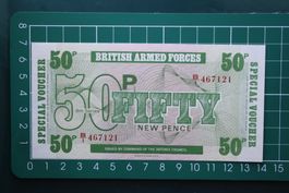 currency banknote british fifty new pence