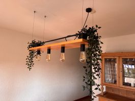 Deckenlampe Holz