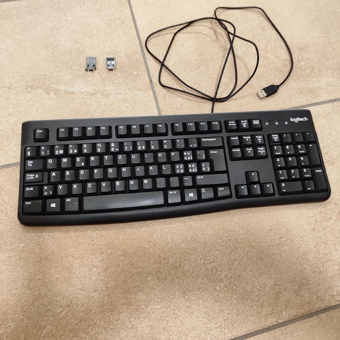 Logitech Tastiere: Tastiera USB Logitech – Difettoso da Lamone venduto da ken_8y7h