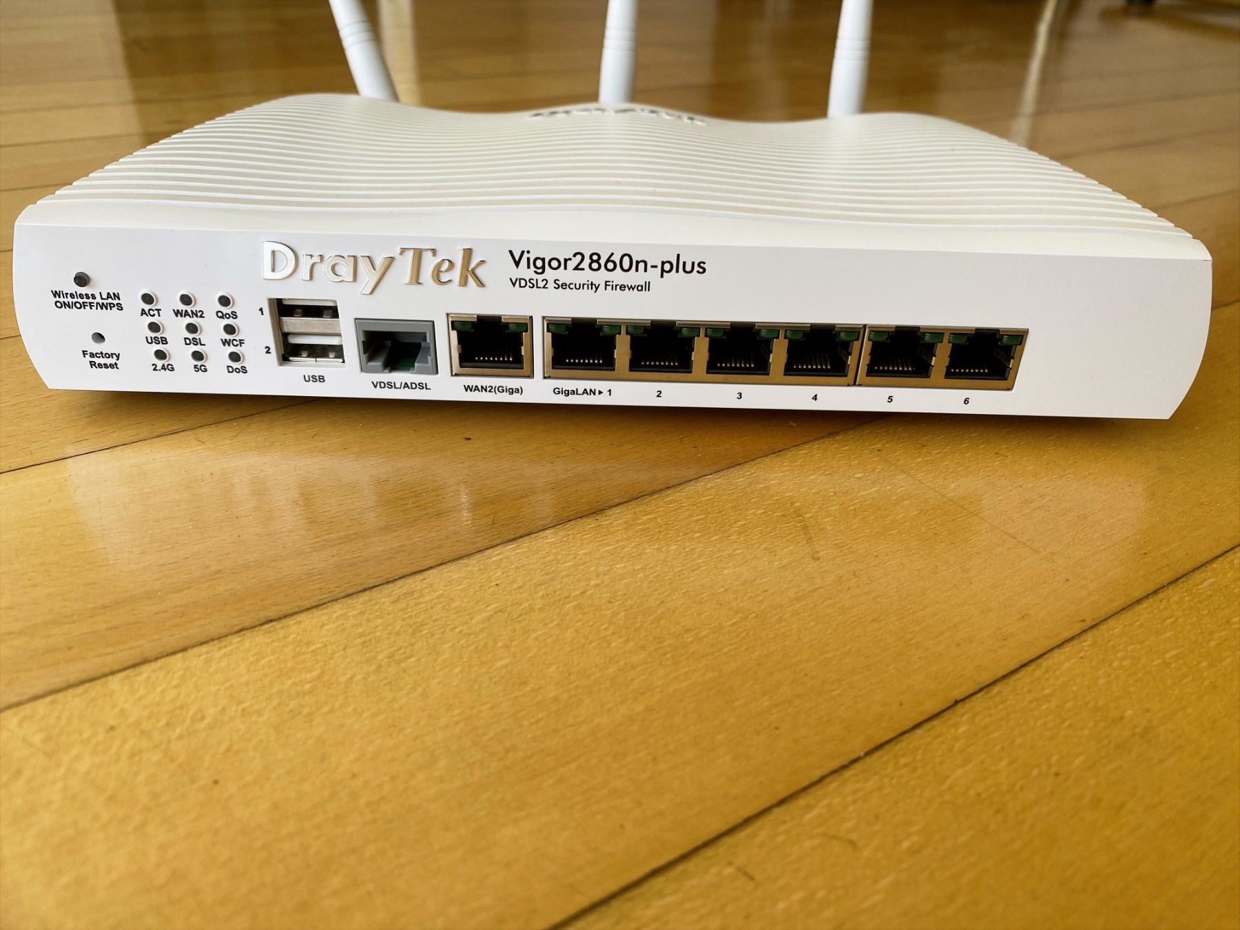 Draytek Firewall: DrayTek Vigor2860n-plus VDSL2 Security Firewall – Usato da Cham venduto da mbl-atric