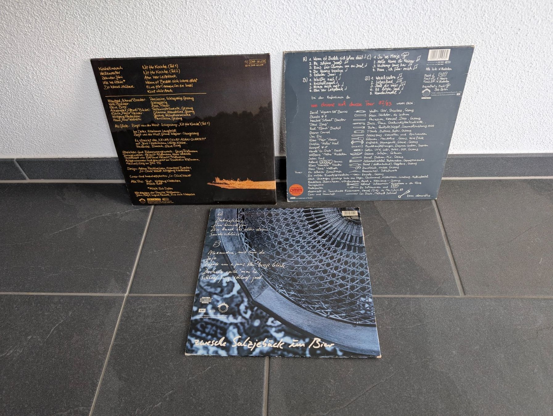 Dischi in vinile: 3 x BAP   1982-84   inkl. Beilagen – Usato da Ebikon venduto da kisuM 2
