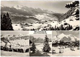 Wildhaus - 4 Bild AK