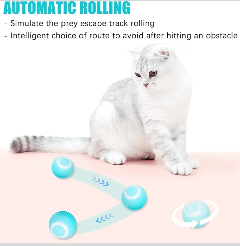 Giocattoli: Katzenball interaktiv mit Licht und Vibration – Nuovo e nell'imballaggio originale da Winterthur venduto da SwissPrime 2