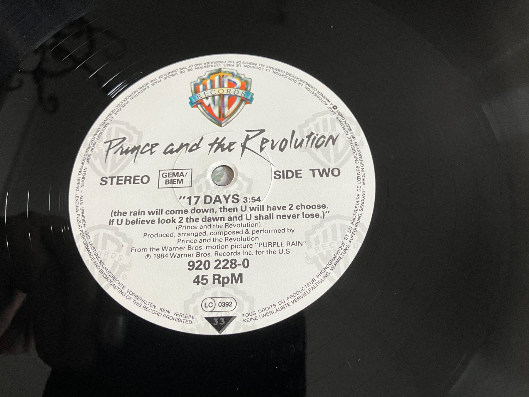 Dischi in vinile: Prince – Usato da Aarwangen venduto da Jukebox3 7