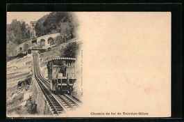 Territert-Glion, Chemin de fer, Bergbahn