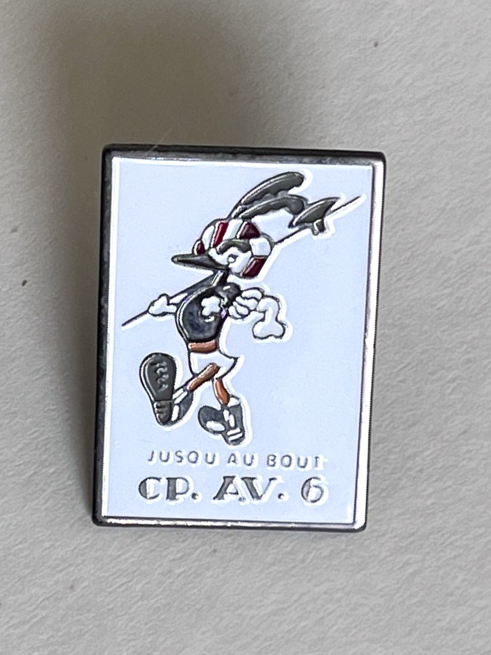 Placchette & Badge: Pin CP AV 6 – Usato da Kriens venduto da TSCH1 2