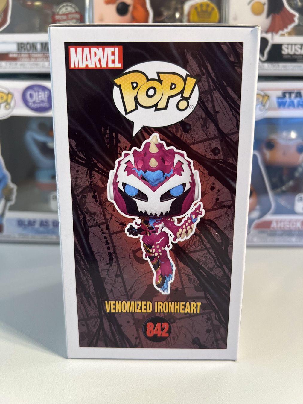 Funko Figuren: Funko POP! Spider-Man Maximum Venom Venomized Ironheart – Neu und originalverpackt aus Le Mouret von perfectbijou 1