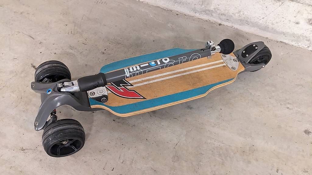 Kickboard: Micro Kickboard Monster "Custom Blue/Grey" – Usato da Rothenthurm venduto da Rupar77 3