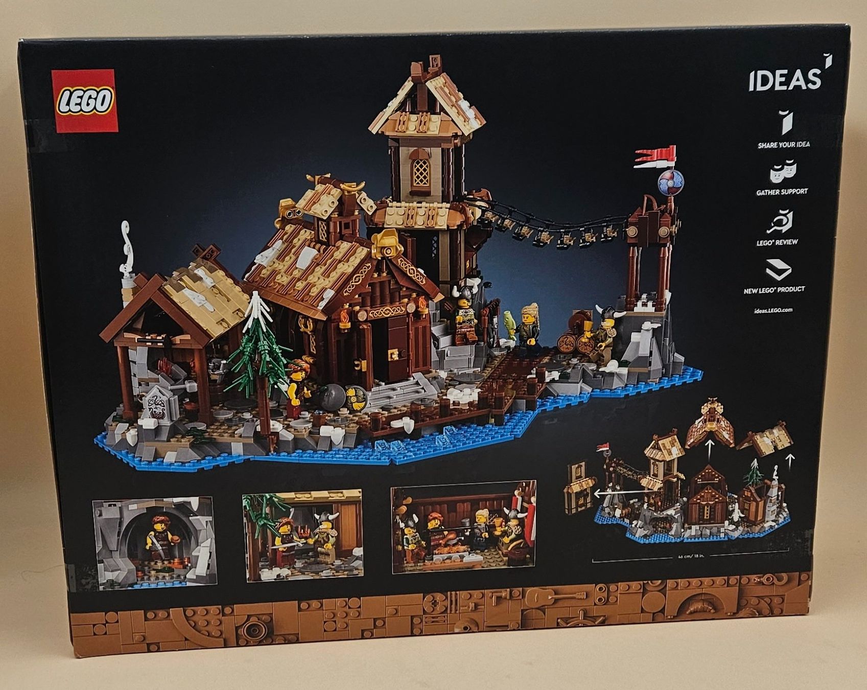Lego Baukästen: LEGO Ideas Wikingerdorf 21343 - Neu & OVP – Neu und originalverpackt aus Hirschthal von revivalbrickz 1