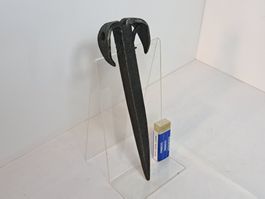 1 antiker Kreuz Nagel, 21.8cm, Schmiedeisen (LOT761#NSH6)