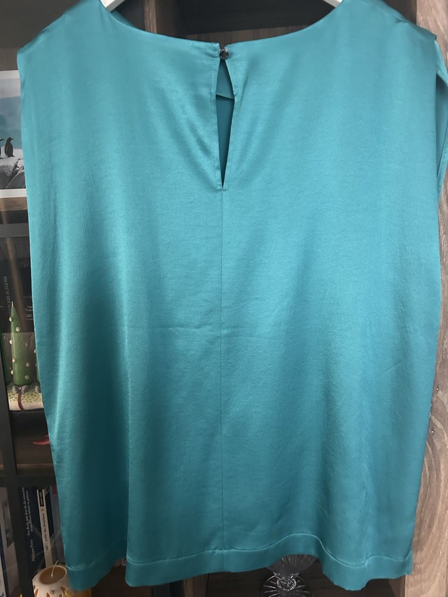 Comma Top: Commatop, Gr. 44, Türkis - Sommerlich leicht & elegant! – Nuovo (secondo la descrizione) da Zofingen venduto da Froggylonglong 1