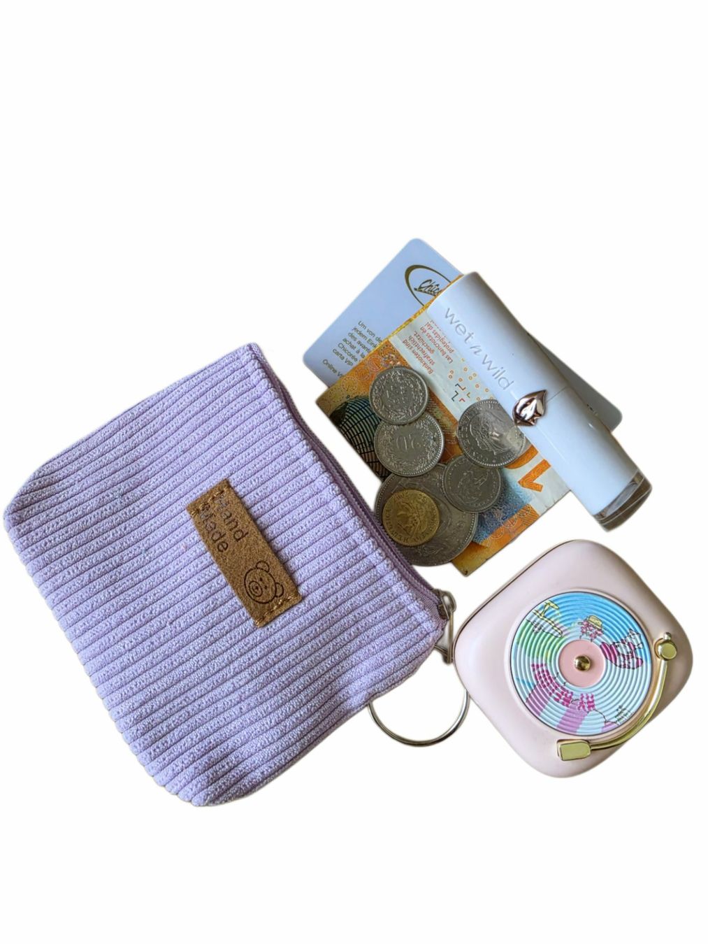Portemonnaie: LILAC COIN PURSE – Neu (gemäss Beschreibung) aus Einsiedeln von Lirpae 1