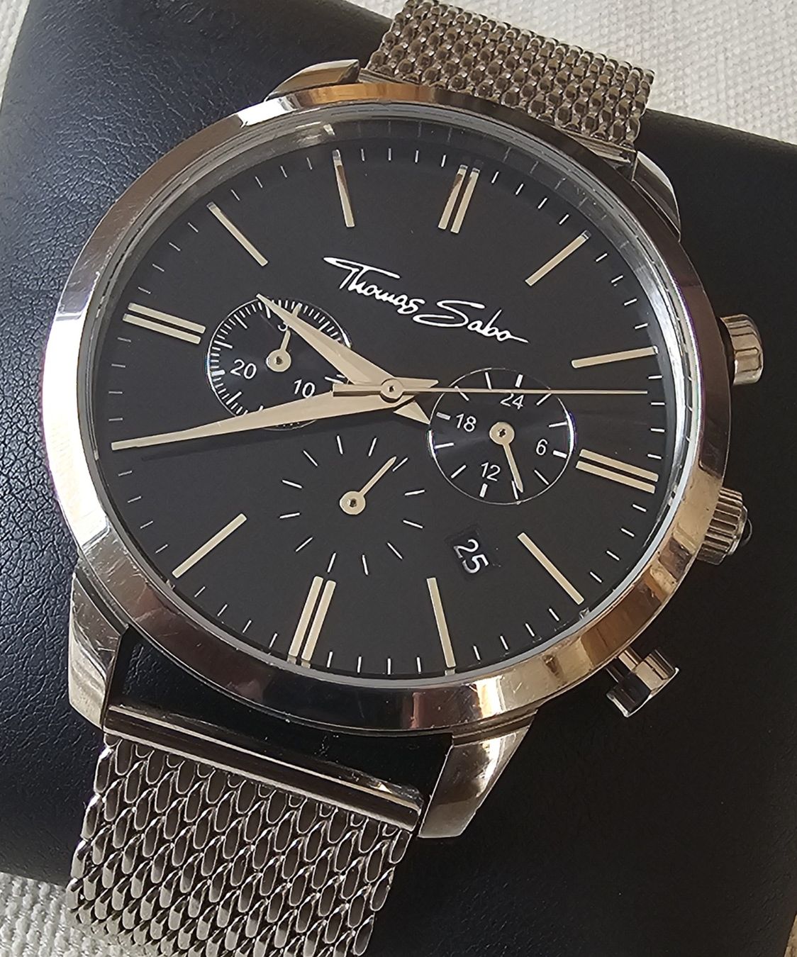Thomas Sabo Orologi: Thomas Sabo Chronograph Elegante Herrenuhr 45.5mm  – Usato da Speicher venduto da Lemore 2