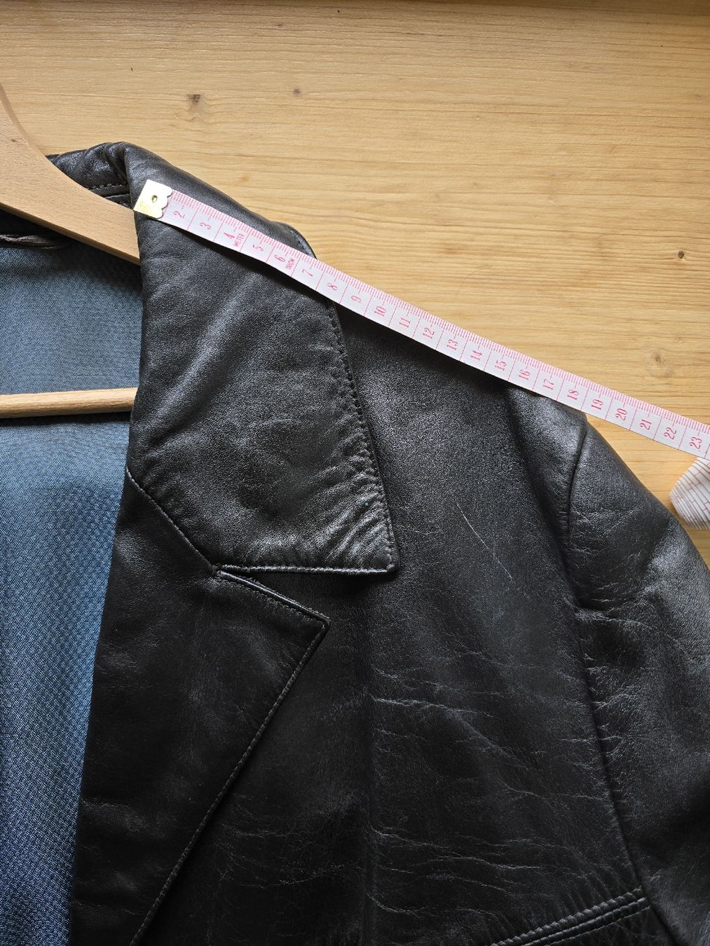 Cappotti: Black Leather trench coat, vintage – Usato da Moutier venduto da nadia.manadmabad 8