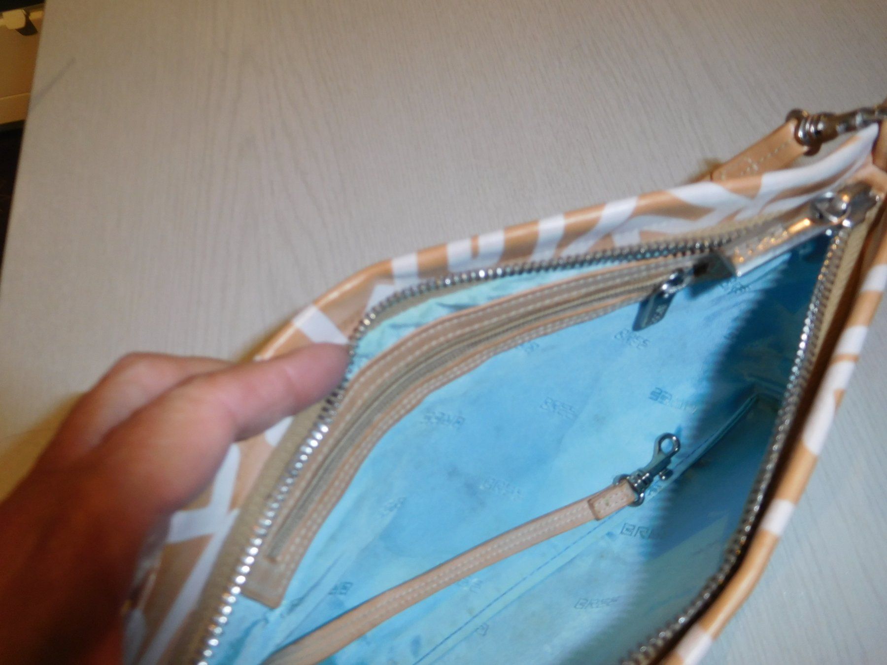 Bree Taschen für Damen: BREE Abendtasche Clutch Echt Leder 26x15cm – Gebraucht aus Holziken von Rupe 2