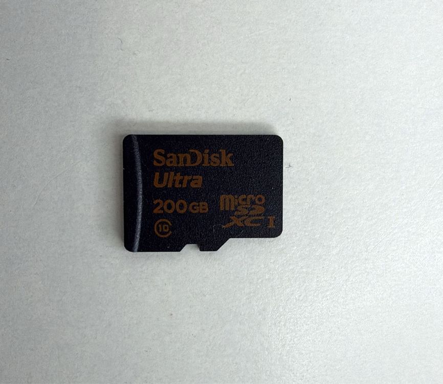 SanDisk Ultra 200GB Micro SD card - Nintendo Switch (Gebraucht) in ...