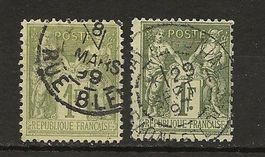 Sage 1.00 variétés de teinte 1883