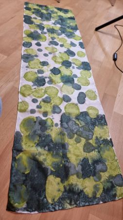 🌺Schöner grüner Schal / Foulard🌺