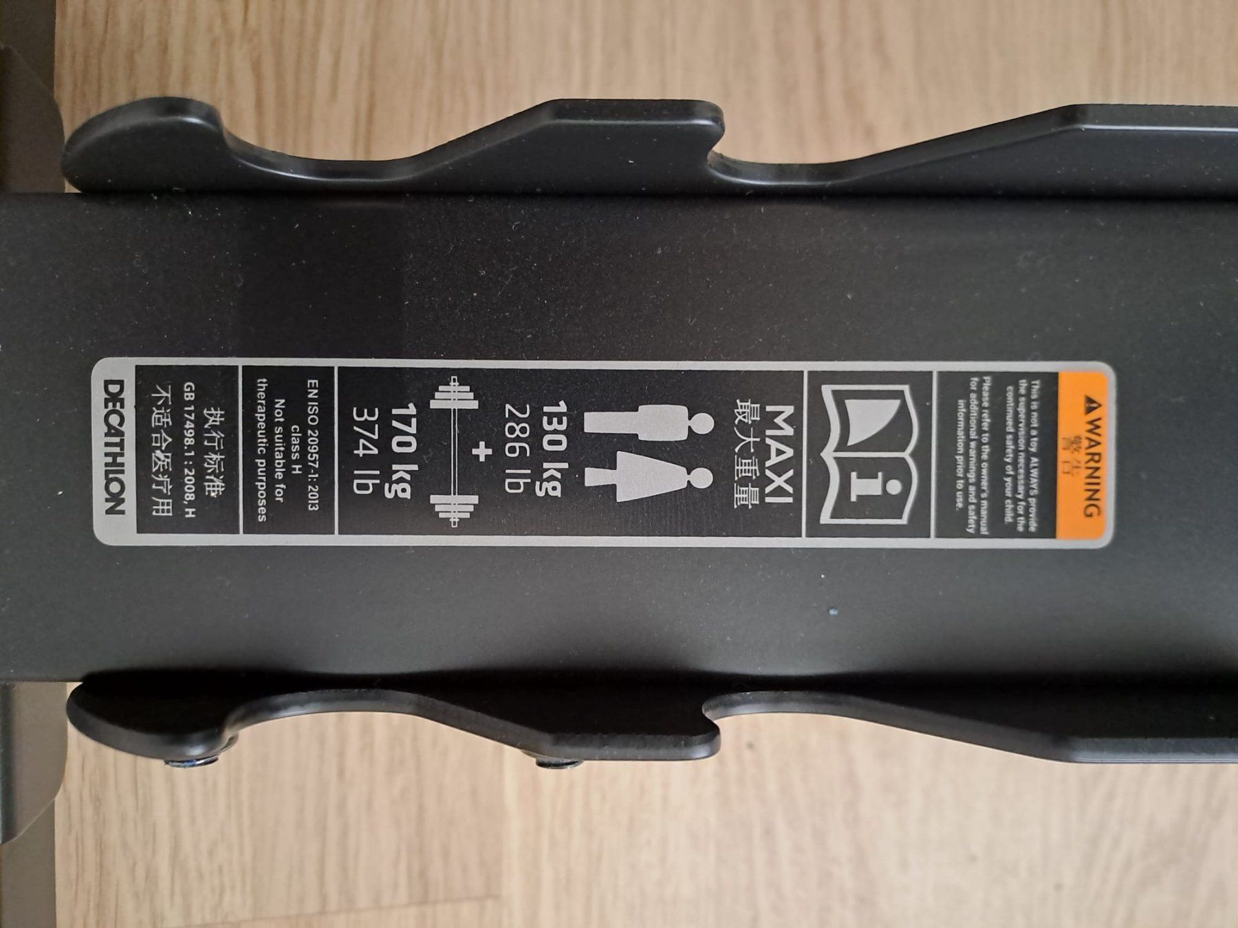 Decathlon Vélos d'appartement: Hantelbank / CORENGTH Bodybuilding Bench 900 – Neuf (Voir description) à Heimberg par Reimann75 6