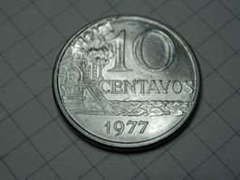 Brasilien  10 Centavos, 1977