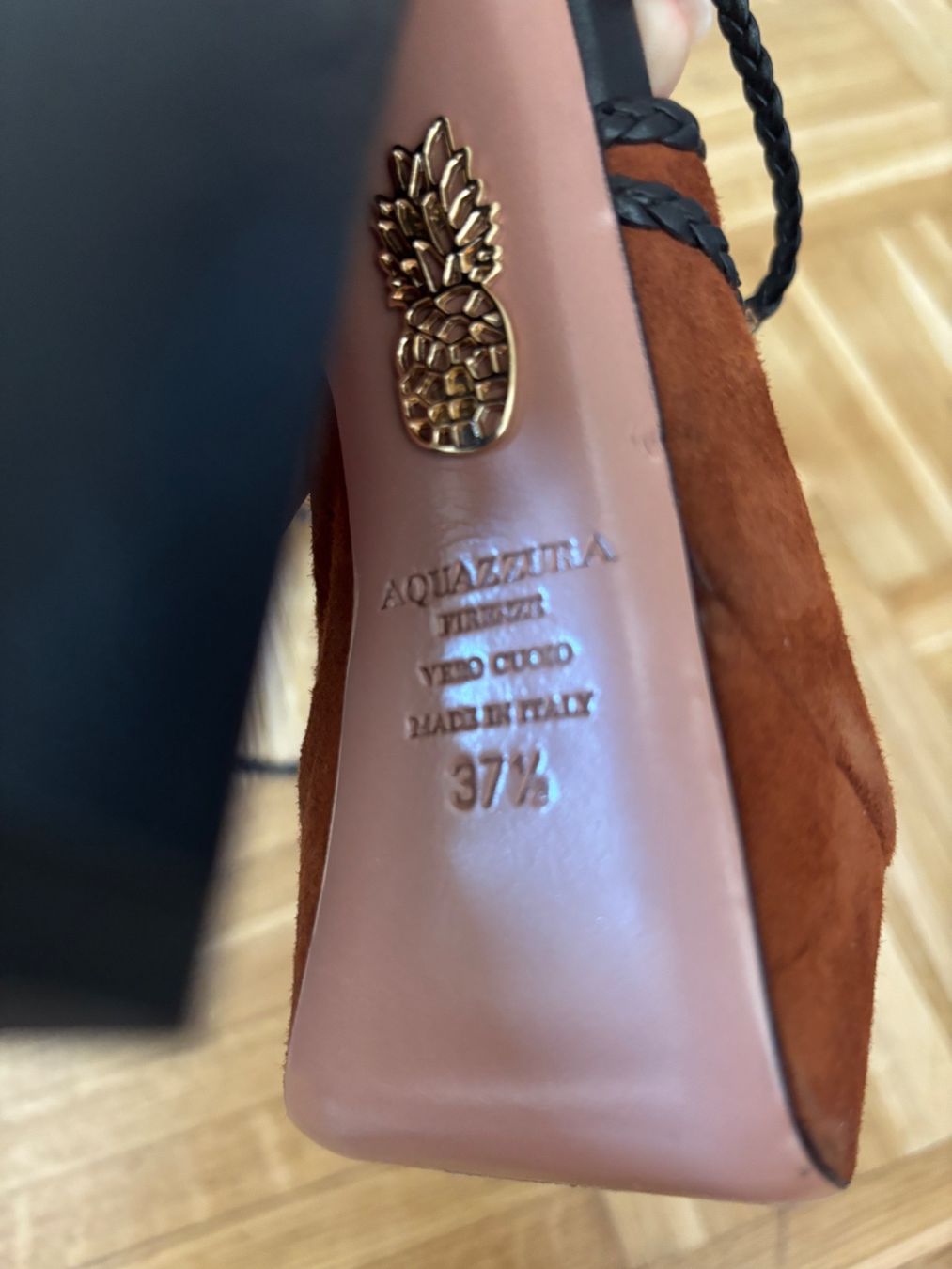 Aquazzura Damenschuhe: Sandales compensées aquazzura neuves – Gebraucht aus Genève von bha_jcf5 4