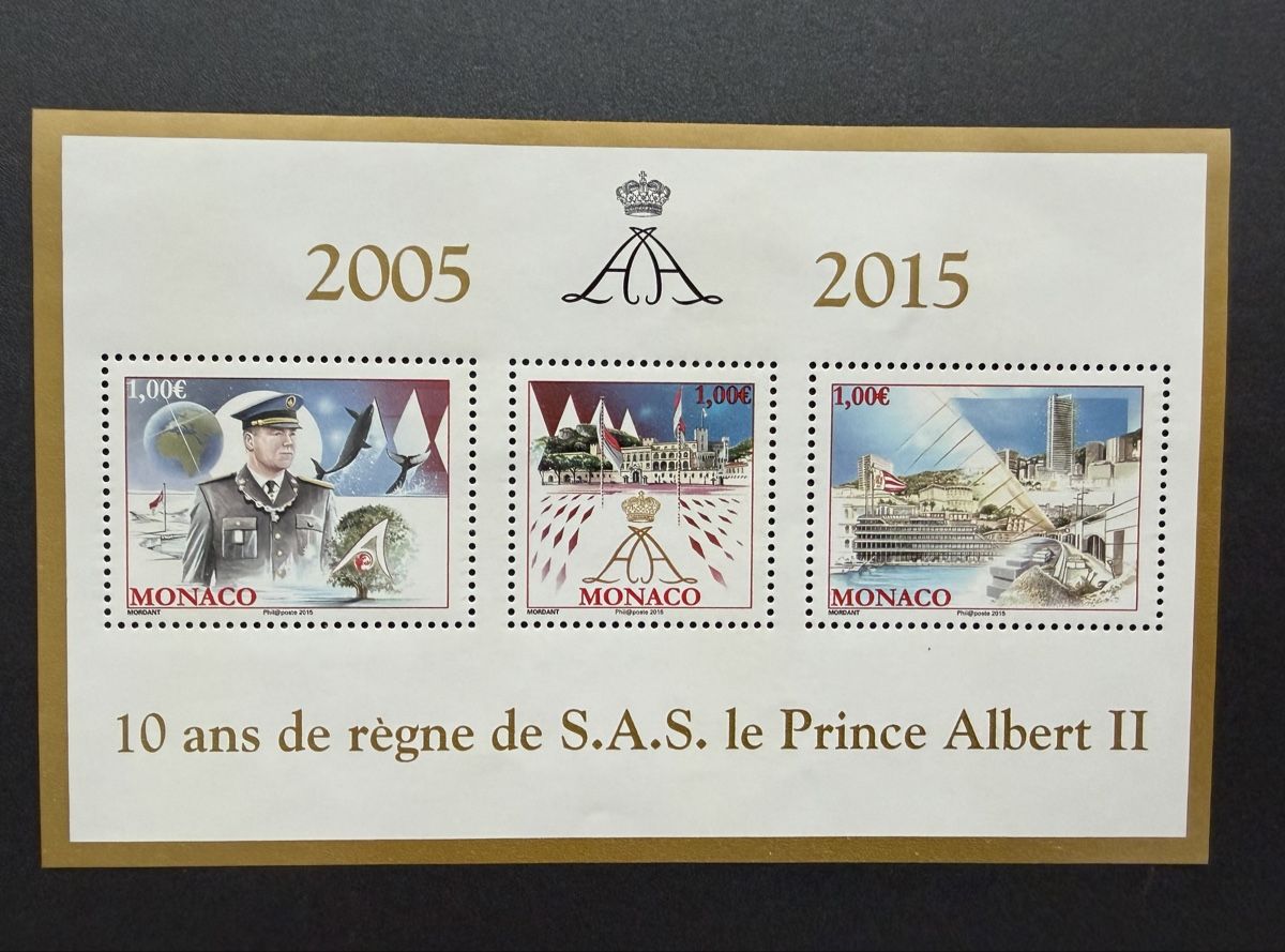 Tutti i francobolli: Monaco Briefmarken Set 2005/2015 S.A.S. Prinz Albert II. – Nuovo (secondo la descrizione) da Zürich venduto da Kue_Zuerich