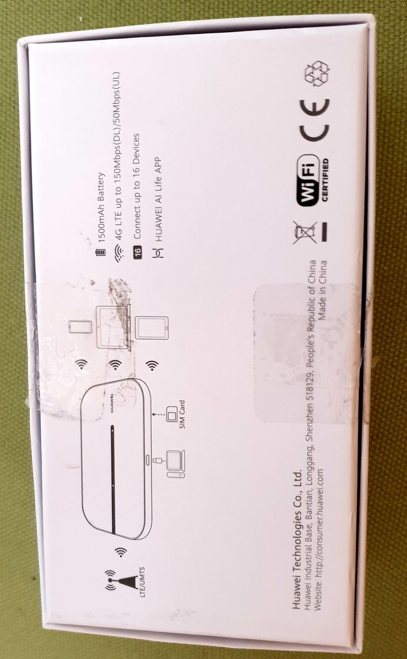 Huawei Modems & Router: Huawei 4G Mobile Wifi – Neu und originalverpackt aus Thun von Vinkaa 3