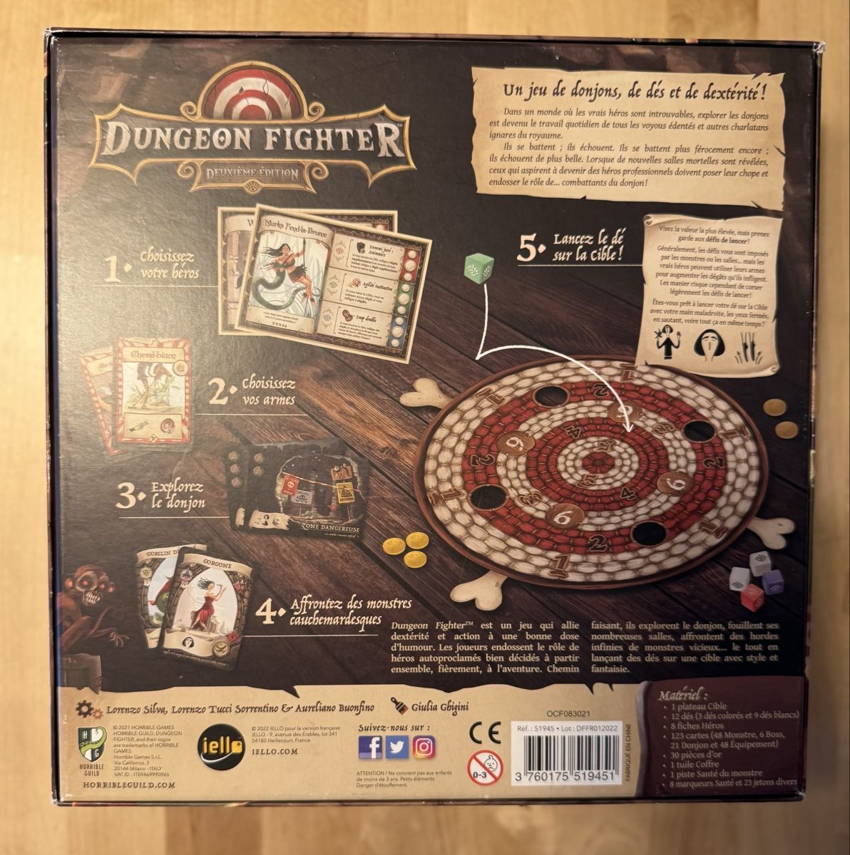 Giochi: Dungeon Fighter – Nuovo (secondo la descrizione) da Meinier venduto da fabdab 2