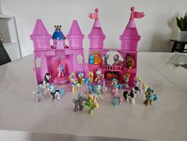 Filly Pferde und Schloss