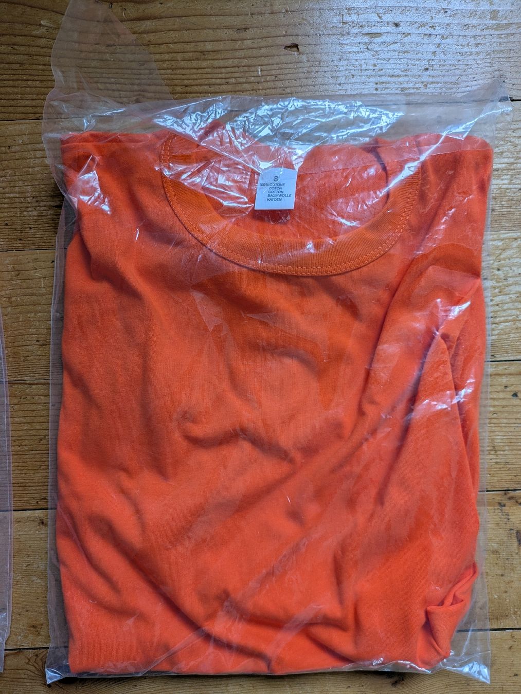 T-shirt: T-Shirt Gr. S Orange Neu & OVP – Nuovo e nell'imballaggio originale da Bischofszell venduto da mizu19 2