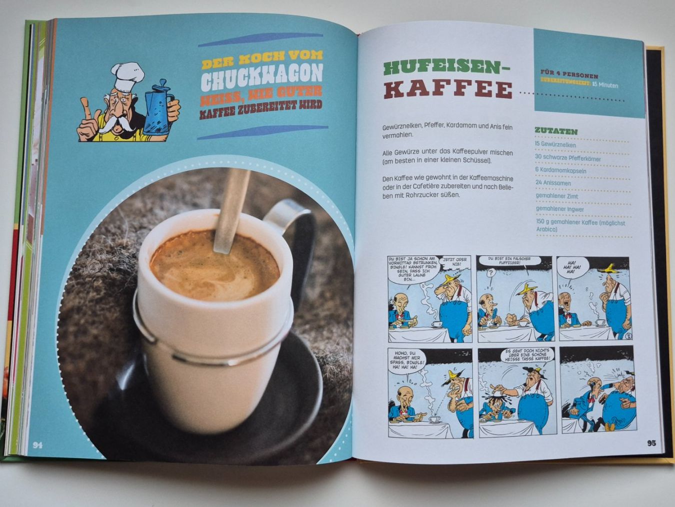 Libri: LUCKY LUKE  🐎    Das Kochbuch – Usato da Niederweningen venduto da Obson 6