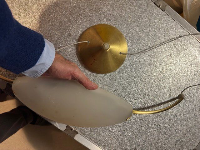 Lampadari & plafoniere: STUPENDA LAMPADA OPALINA DA SOFFITTO ANNI 90 – Usato da Davesco-Soragno venduto da kappas