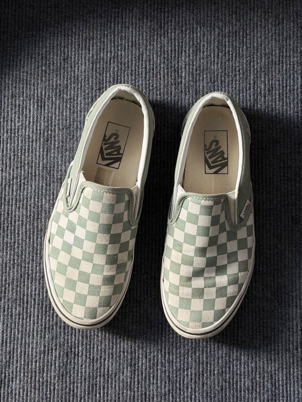 Vans Scarpe da donna: Coole Karo-Vans-Schuhe – Usato da Zürich venduto da rit_8qch