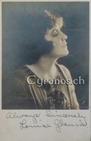 Louise Glaum (1888-1970) Schauspielerin - Autogramm