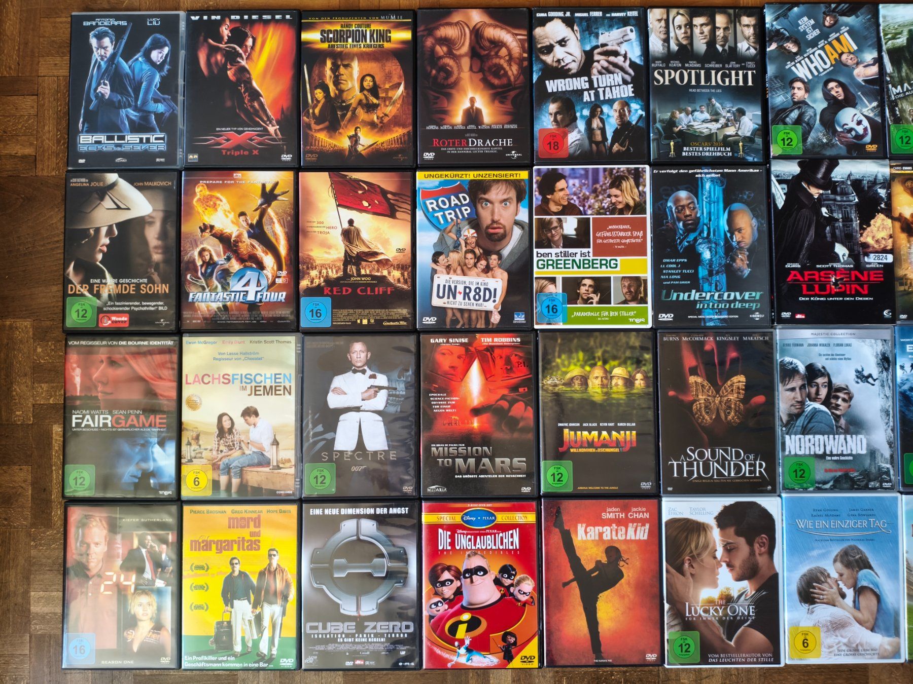 Tutti i DVDs: 44 verschiedene DVDs (Versand möglich) – Usato da Schaffhausen venduto da philscardstore 1