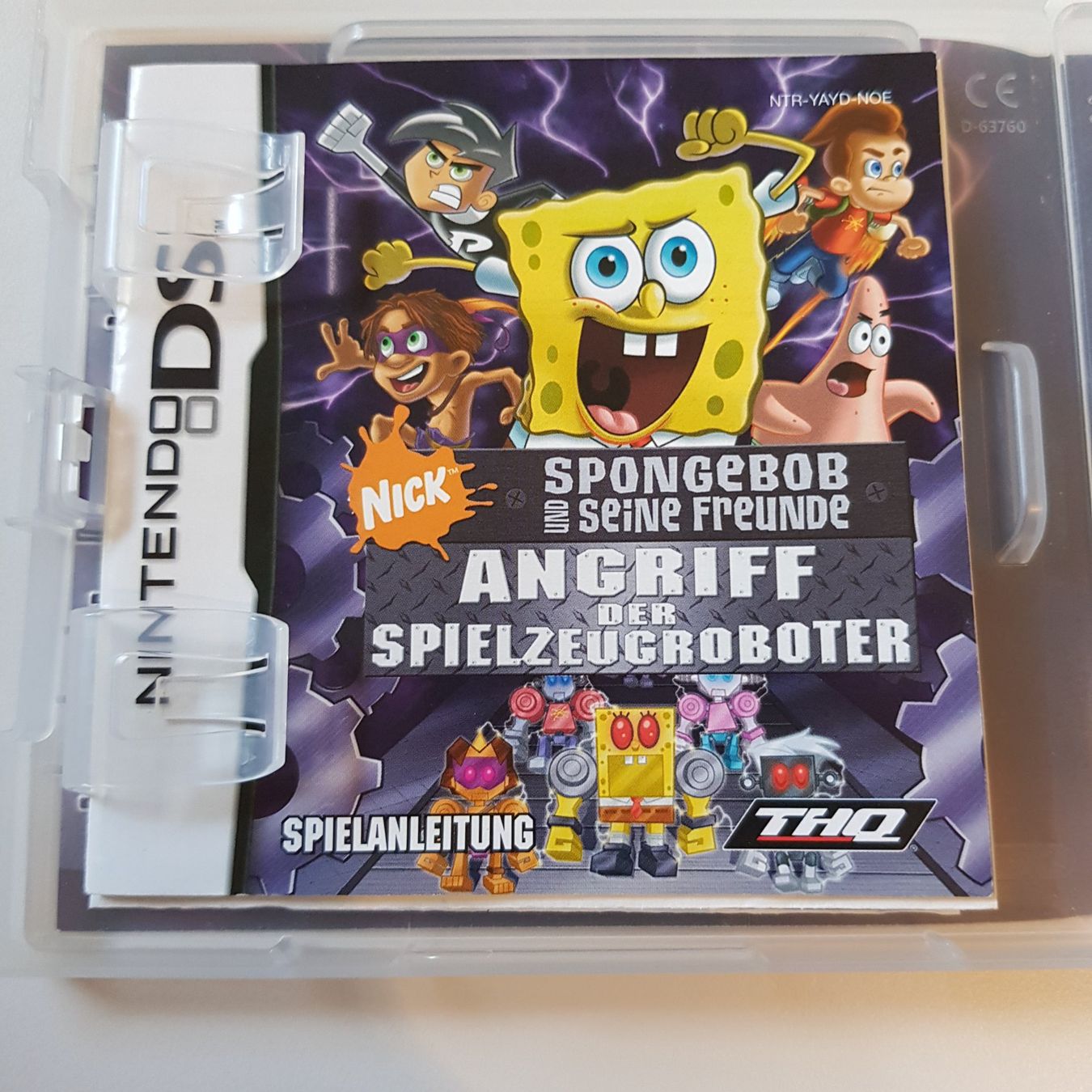 Nintendo Spiele: Spongebob Angriff der Spielzeugroboter /DS – Gebraucht aus Münchenstein von 2DGames 2