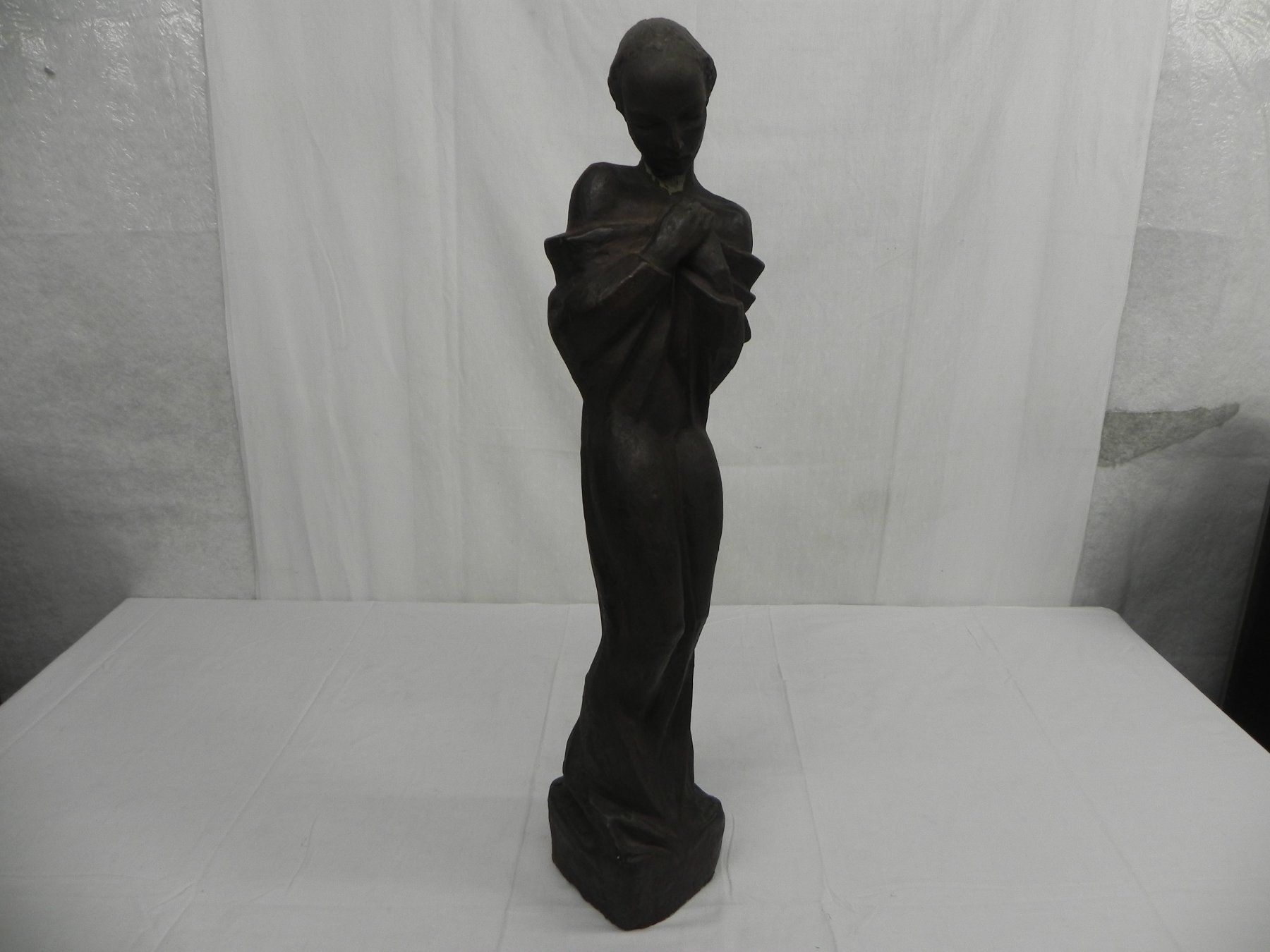 Sculture & Statue: Antike Ton Figur Elegante Frau – Usato da Basel venduto da sellout007 1