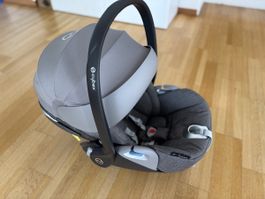 CYBEX Cloud Z i-Size Babyschale, Grau - Top Zustand!