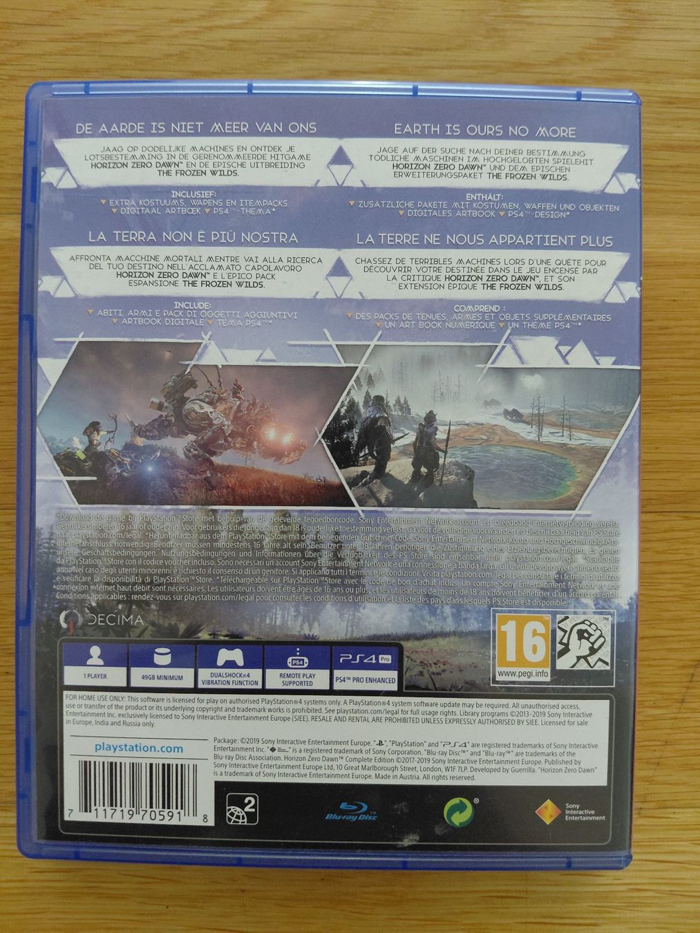Sony Giochi: Horizon Zero Dawn Complete Edition PS4 – Usato da Oberwil BL venduto da kah_s55q 3