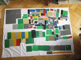 Grosses LEGO Bauplatten Sortiment - ca. 6 kg